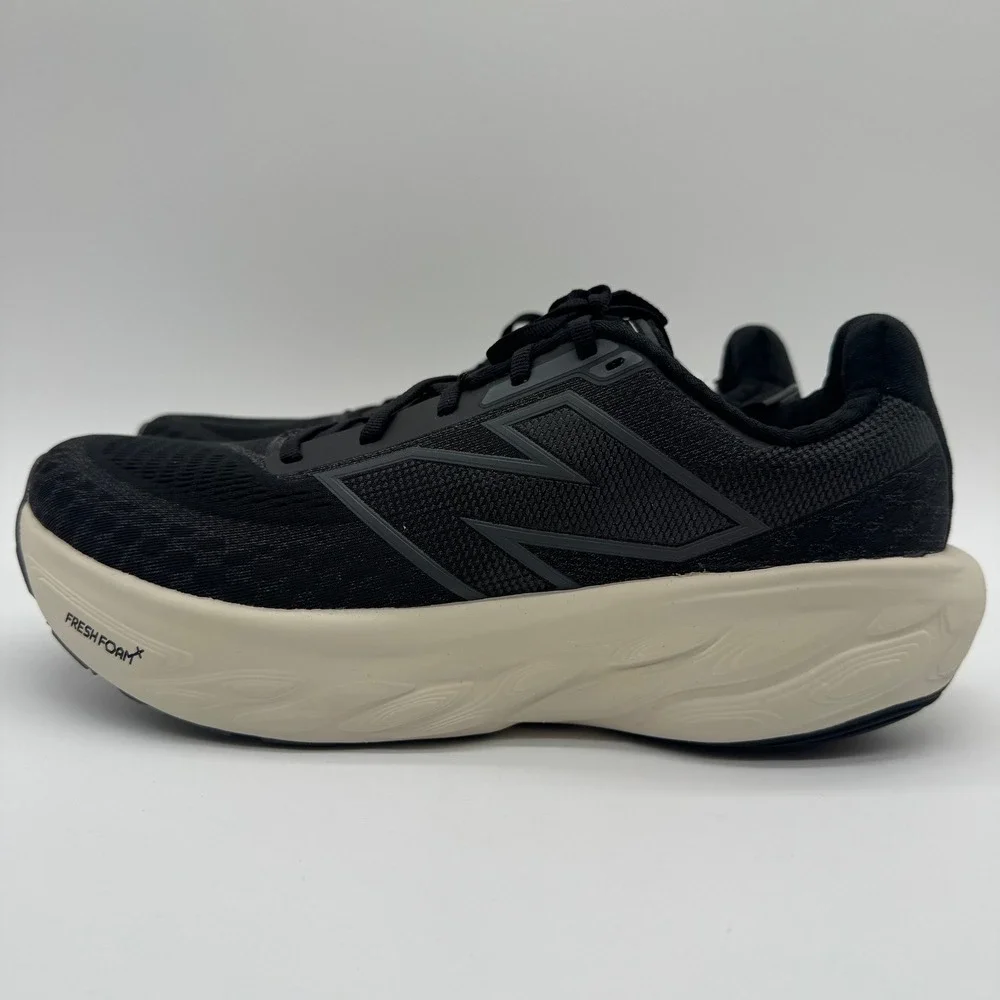 New Balance Fresh Foam X 1080v14 Black Grey Running Shoes Men's Size 10